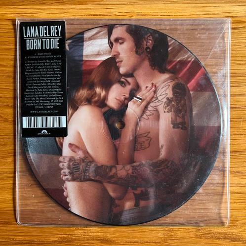 Lana Del Rey - Born To Die 7” vinyl (picture disc), CD & DVD, Vinyles | Pop, Utilisé, 2000 à nos jours, Autres formats, Envoi
