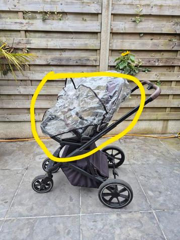 Regenhoes 2 in 1 Qute kinderwagen Q-rider beschikbaar voor biedingen