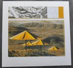 Christo - US - The Yellow umbrella, Antiek en Kunst, Kunst | Litho's en Zeefdrukken, Ophalen of Verzenden