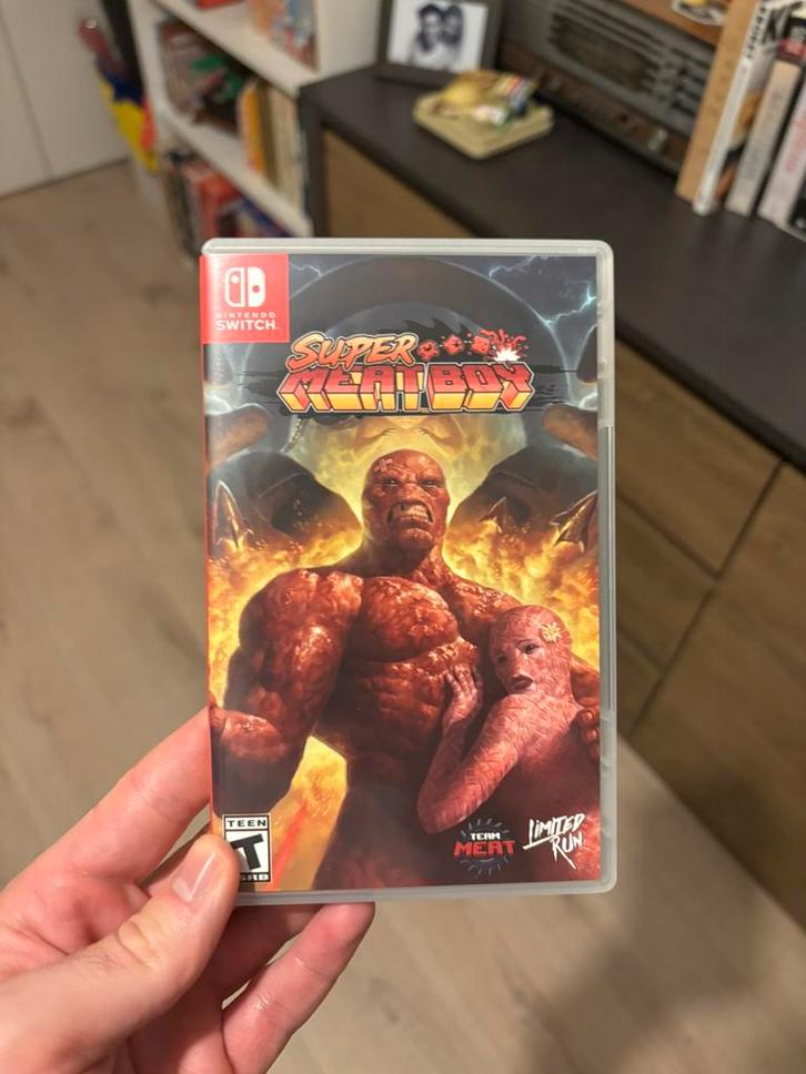 Nintendo switch: Supermeatboy, Games en Spelcomputers, Games | Nintendo Switch, Zo goed als nieuw, Ophalen of Verzenden