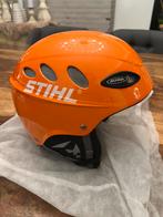 Skihelm alpina van Stihl, Sport en Fitness, Skiën en Langlaufen, Ophalen, Zo goed als nieuw