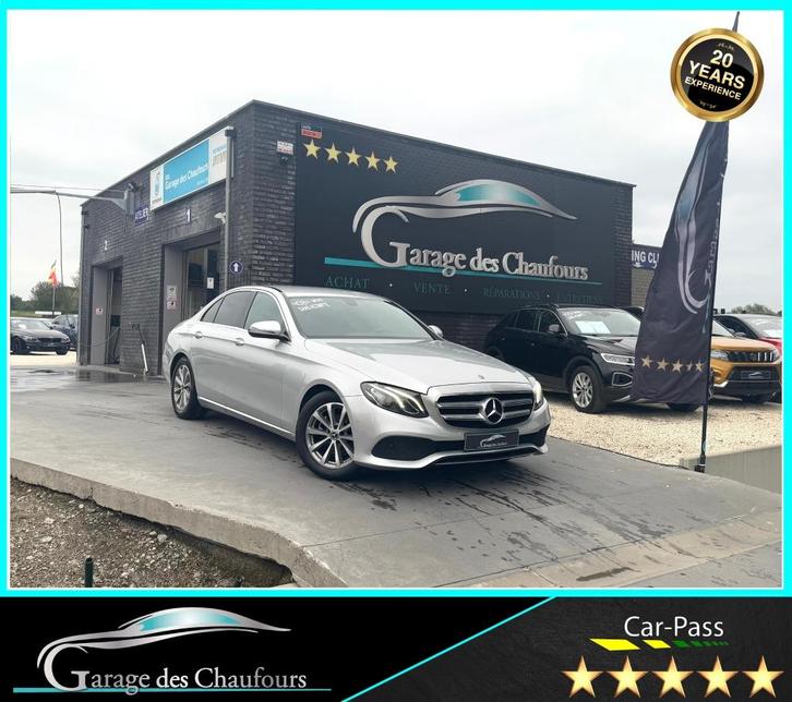 Mercedes-Benz E 200d -! Led met hoge prestaties! - Camera, Auto's, Mercedes-Benz, Bedrijf, Te koop, E-Klasse, ABS, Achteruitrijcamera