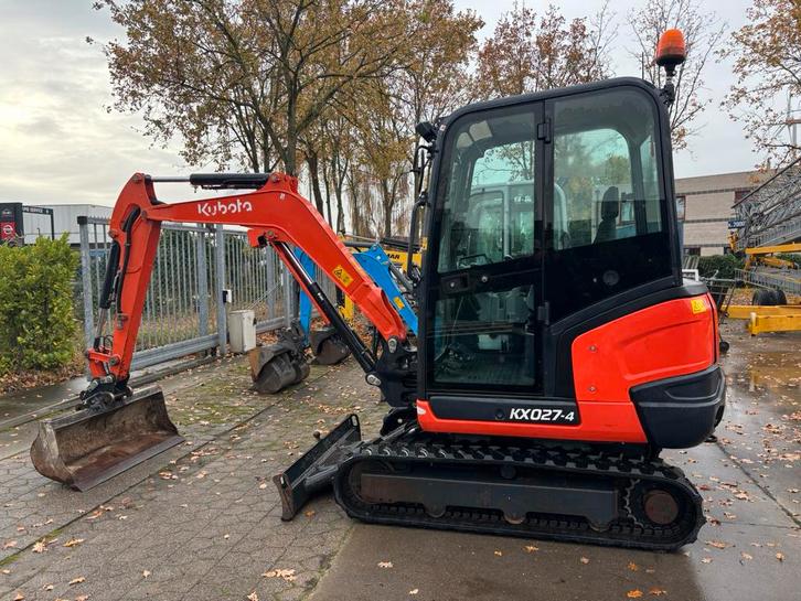 Hele nette kubota KX027-4 minigraver graafmachine graafkraan, Zakelijke goederen, Machines en Bouw | Kranen en Graafmachines, Graafmachine