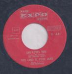 The Twistin’ Guy’s – She loves you / I want to hold your han, Enlèvement ou Envoi, Utilisé, Pop, 7 pouces