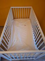 Lakenset okergeel voor babybedje Pericles, Ophalen of Verzenden, Gebruikt, 100 cm of meer, Deken