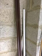 Deux barres brunes métalliques 200cm  et accessoires, Huis en Inrichting, Stoffering | Gordijnen en Lamellen, Ophalen, Zo goed als nieuw