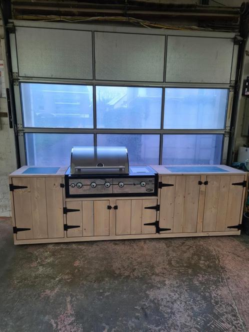Steigerhout L3m x H91 x B62 nieuw, Tuin en Terras, Buitenkeukens, Nieuw, Ophalen