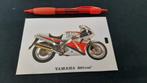Sticker moto cross Yamaha, Verzamelen, Stickers, Auto of Motor, Ophalen of Verzenden, Zo goed als nieuw