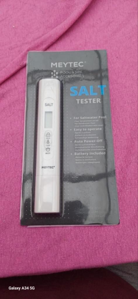 Zout meter, Tuin en Terras, Zwembad-toebehoren, Nieuw, Ophalen of Verzenden