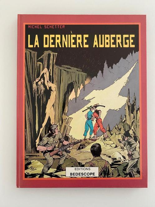 Michel Schetter La Dernière Auberge EO 1982, Boeken, Stripverhalen, Zo goed als nieuw, Eén stripboek, Ophalen of Verzenden
