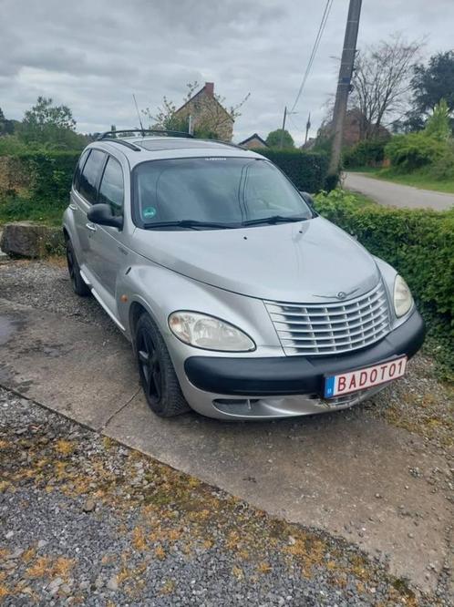 Chrysler, Auto's, Chrysler, Particulier, PT Cruiser, Open dak, Benzine, Monovolume, 5 deurs, Automaat, Zilver of Grijs, Grijs