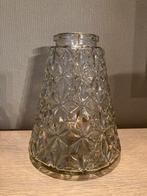 Mooie uitgesneden glazen kaarsenhouder !, Ophalen, Overige materialen, Gebruikt, Overige kleuren