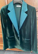 Groene fluwelen blazer maat M, Kleding | Dames, Maat 38/40 (M), Ophalen of Verzenden, Zo goed als nieuw, MNG suit