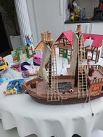Volledig playmobildorp met herenhuis en huisjes en boot, Kinderen en Baby's, Speelgoed | Playmobil, Ophalen, Gebruikt, Los Playmobil