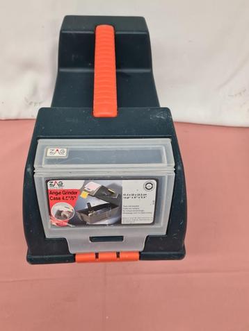 koffer haakse slijper 115 of 125mm	 beschikbaar voor biedingen