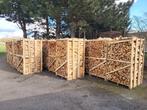 droog brandhout eik beuk in kist of los geleverd, 3 tot 6 m³, Ophalen, Beukenhout, Blokken