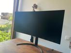 LG 34WQ75C-B 34” UltraWide IPS Curved, IPS, Zo goed als nieuw, DisplayPort, Ultrawide