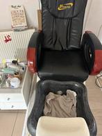 Siège pédicure , avec les accessoire chaise , table ,, Sports & Fitness, Produits de massage, Enlèvement ou Envoi, Utilisé