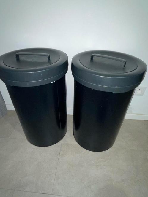 Brabantia - 60 l - Matt Black, Huis en Inrichting, Woonaccessoires | Prullenbakken, Zo goed als nieuw, Ophalen