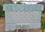 Romantische vintage bedsprei met volant, Ophalen of Verzenden, Gebruikt, Deken of Dekbed