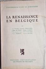 La renaissance en Belgique, Livres