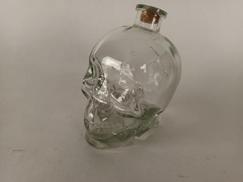 Glazen schedel drank - OPRUIMING!, Verzamelen, Glas en Drinkglazen, Zo goed als nieuw, Overige typen, Ophalen of Verzenden