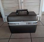 Bruin, goudkleurige beautycase: Delsey, Gebruikt, Bruin, Met slot, Ophalen of Verzenden