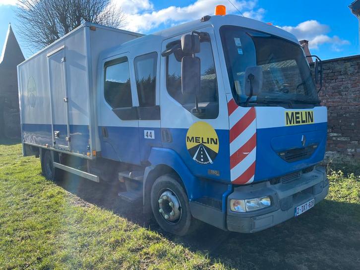 Renault midlum 150, Auto's, Bestelwagens en Lichte vracht, Particulier, ABS, Boordcomputer, Cruise Control, Elektrische ramen