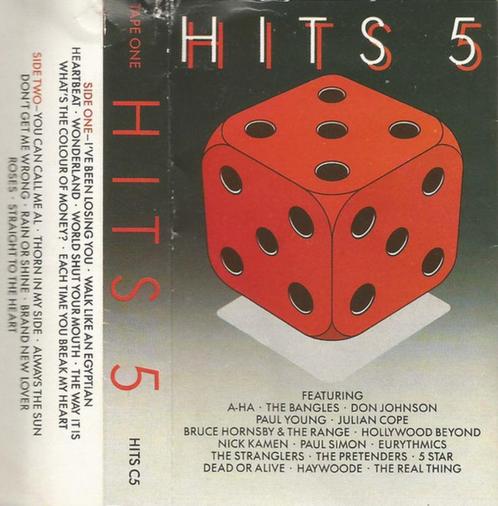 HITS TAPE ONE, Cd's en Dvd's, Cassettebandjes, Gebruikt, Pop, 1 bandje, Met bewaardoos, rek of koffer, Ophalen of Verzenden