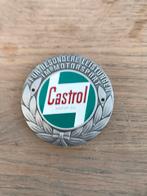 Castrol auto badge grille logo, Ophalen of Verzenden, Gebruikt, Reclamebord