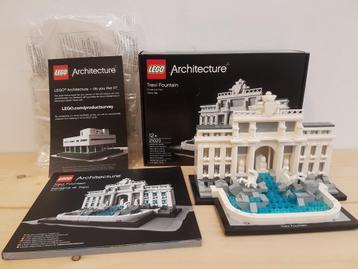 Lego Architecture 21020 Trevi Fountain, Enlèvement ou Envoi, Comme neuf, Ensemble complet, Lego