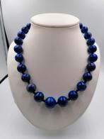collier Lapis-lazuli naturel., Bijoux, Sacs & Beauté, Avec pierre précieuse, Bleu, Argent, Envoi