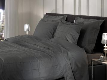 Heckett Lane Dekbedovertrek Diamante Bedlinnen Antraciet New beschikbaar voor biedingen
