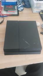 PlayStation 4 zwart, Original, Met 1 controller, Gebruikt, 500 GB