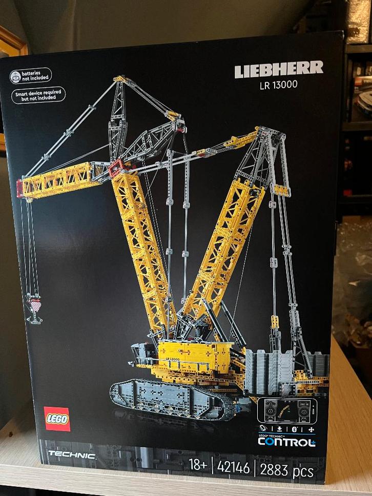 Lego Technic 42146 Liebherr Rupsbandkraan LR 13000 (2024), Enfants & Bébés, Jouets | Duplo & Lego, Neuf, Lego, Ensemble complet