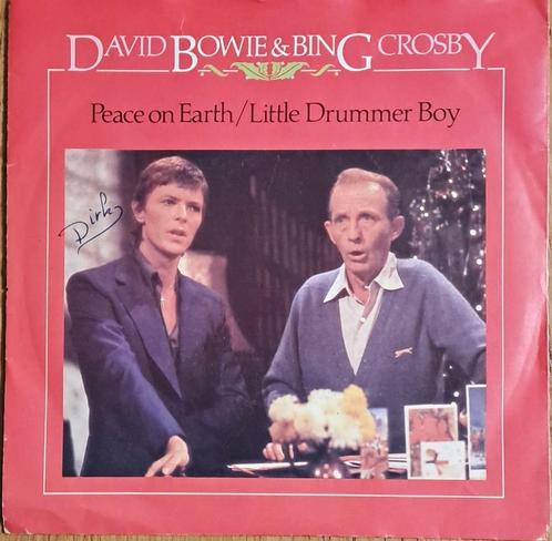DAVID BOWIE & BING CROSBY–Peace On Earth/Little Drummer Boy, Cd's en Dvd's, Vinyl | Pop, Ophalen of Verzenden