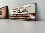 Plaque émaillée VAM Automobilien, Utilisé, Enlèvement ou Envoi, Panneau publicitaire