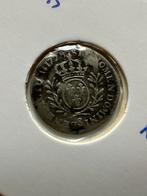 6 Sols France 1728 Reims Louis XV zilver, Postzegels en Munten, Zilver, Ophalen of Verzenden