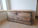 Antieke houten kist, Huis en Inrichting, Woonaccessoires | Kisten, Ophalen, Zo goed als nieuw, 50 tot 75 cm
