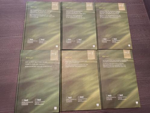 6 Boeken ICCI - Bedrijfsrevisoraat nieuwstaat, Boeken, Studieboeken en Cursussen, Nieuw, Niet van toepassing, Ophalen of Verzenden