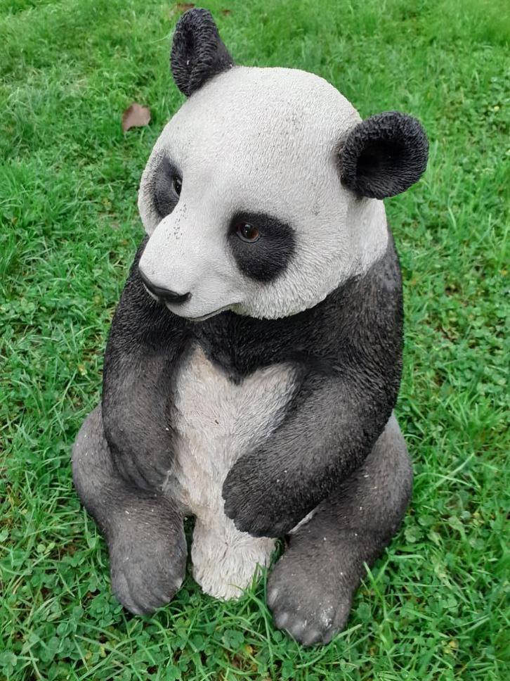 PANDA EN POLYRESINE DE GRANDE QUALITE, Collections, Statues & Figurines, Neuf, Animal, Enlèvement ou Envoi