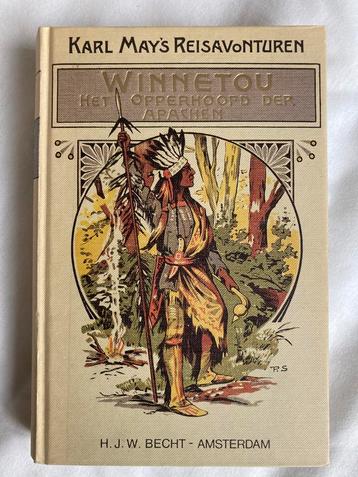 Boek winnetou van Karl May en boek Centennial beschikbaar voor biedingen