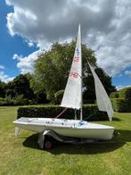 420 zeilboot met trailer, Watersport en Boten, Ophalen, Geen motor, Gebruikt, Overige brandstoffen