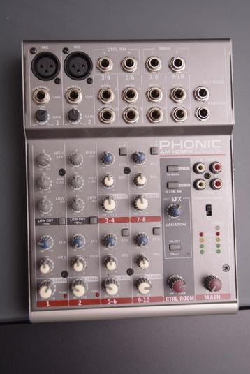 PHONIC AM 105 FX  Compact Mengpaneel met Effecten beschikbaar voor biedingen