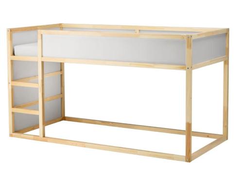 ikea Kura bed, Kinderen en Baby's, Kinderkamer | Bedden, Gebruikt, 180 cm of meer, 85 tot 100 cm, Lattenbodem, Ophalen