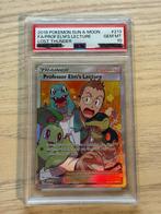 PSA 10 Professor Elm’s Lecture 213 - Lost Thunder, Hobby en Vrije tijd, Verzamelkaartspellen | Pokémon, Ophalen of Verzenden, Zo goed als nieuw