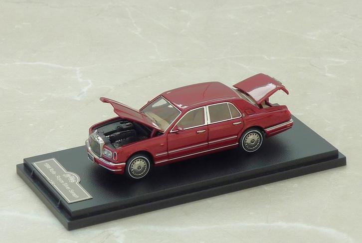 schaal 1-64 1998 Rolls-Royce Silver Seraph (bordeaux), Hobby en Vrije tijd, Modelauto's | Overige schalen, Nieuw, Auto, Ophalen of Verzenden