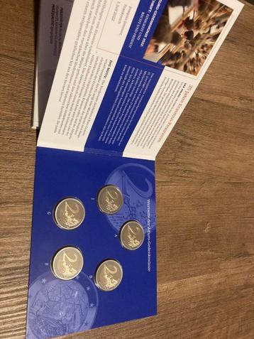 Duitsland 2 Euro Set "Erasmus" 2022 Proof beschikbaar voor biedingen