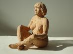 mid-century zittend vrouwelijk naakt bleek aardewerk enig ex, Enlèvement