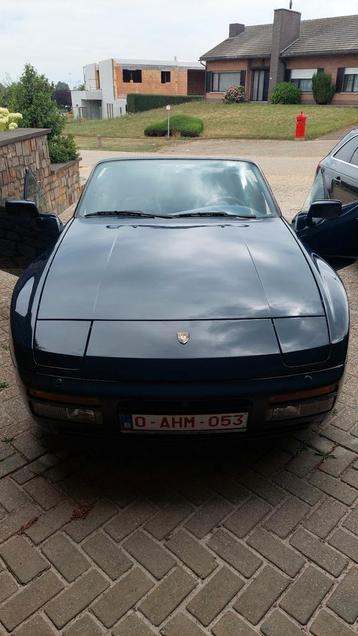 Porsche 944 cabriolet, Autos, Cuir, Achat, Cabriolet, Bleu
